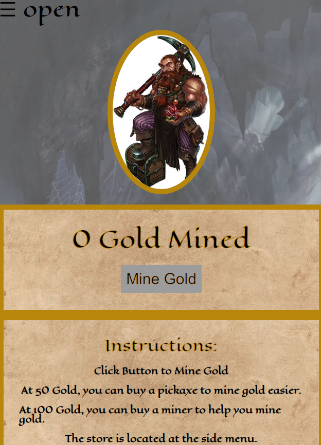 mining game screenshot